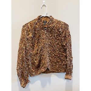 MSK Petite Paisley Jacket